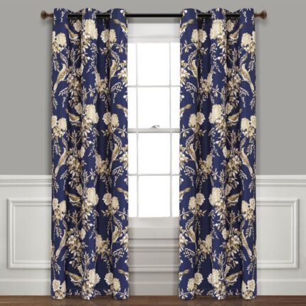 Attell Polyester Sheer Curtain Pair (Set of 2) - Chic Decora