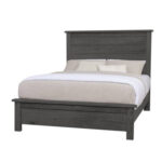 Hooksett Vegan Leather Standard Bed - Chic Decora