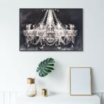 Fashion and Glam Dramatic Entrance Night, Glam and Canvas Wall Art for Living Room - Chic Decora