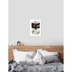 Fashion and Glam Italian Luxe Soup, Glam Black – Graphic Art on Canvas - Chic Decora