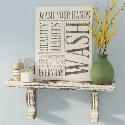 Fenndhy ” Wash Your Hands “ - Chic Decora