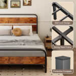 Ferdina Storage Bed With 4 Drawers - Chic Decora