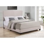 Fernand Upholstered Standard Bed - Chic Decora