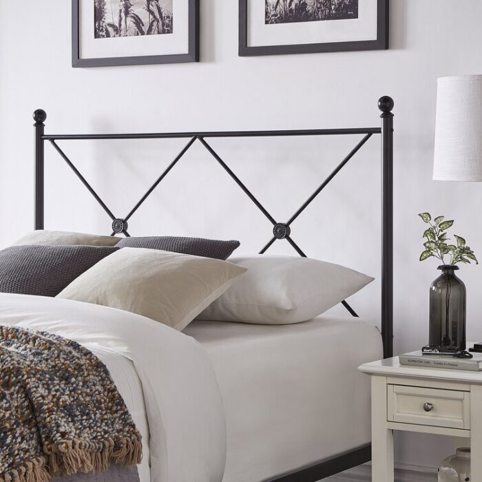 Fernwood Metal Open-Frame Bed - Chic Decora