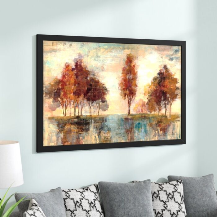 Field and Forest by Silvia Vassileva Print on Canvas - Chic Decora