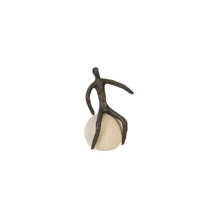 Figure on Wood Base - Chic Decora