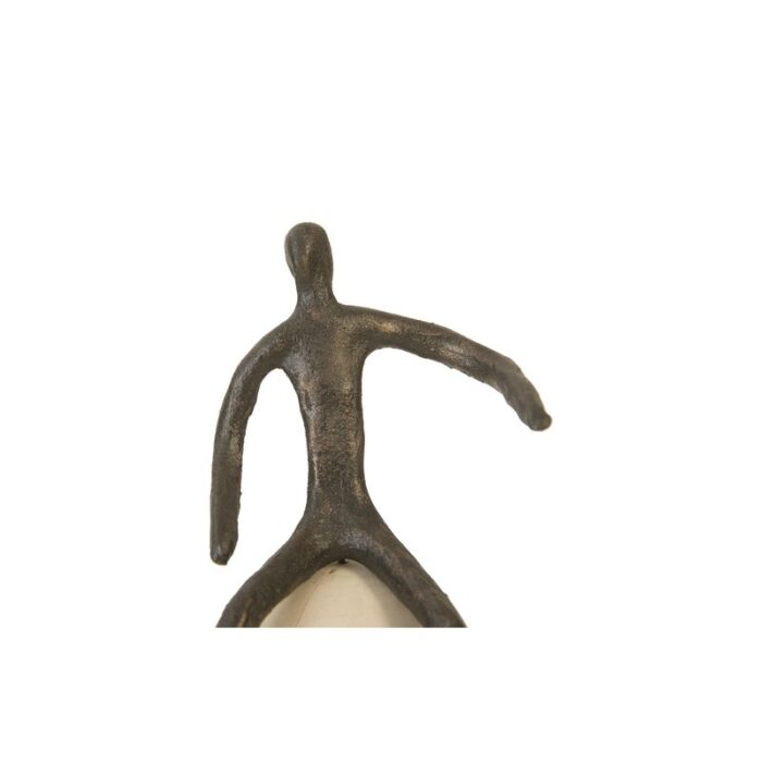 Figure on Wood Base - Chic Decora