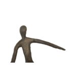 Figure on Wood Base - Chic Decora