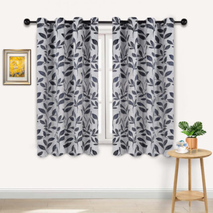 Finklea Floral Room Darkening Curtain Panels (Set of 2) - Chic Decora