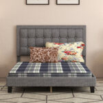 Fiorindo Upholstered Sleigh Bed - Chic Decora