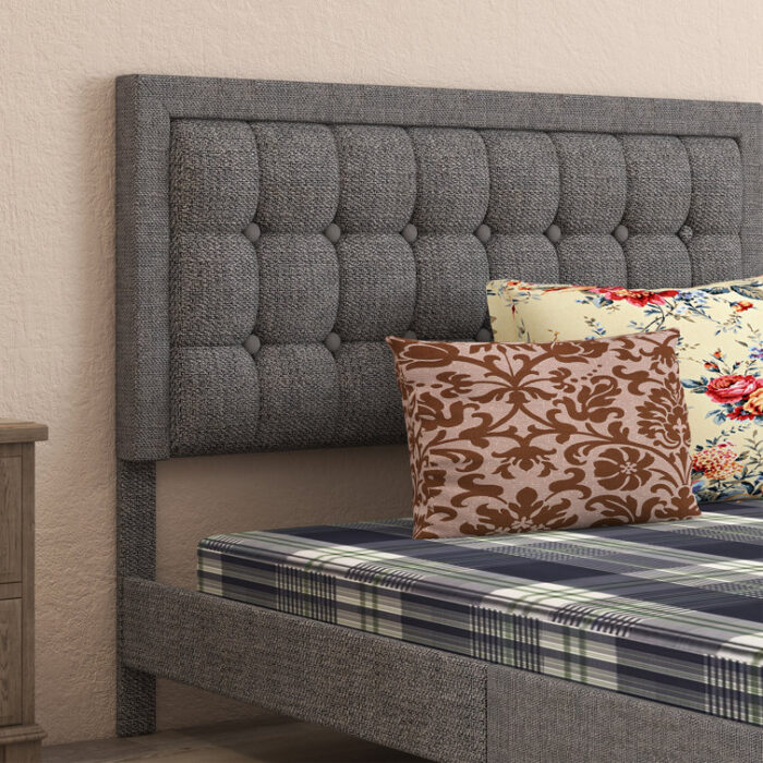 Fiorindo Upholstered Sleigh Bed - Chic Decora