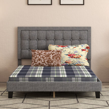 Mabini Upholstered Wingback Bed - Chic Decora