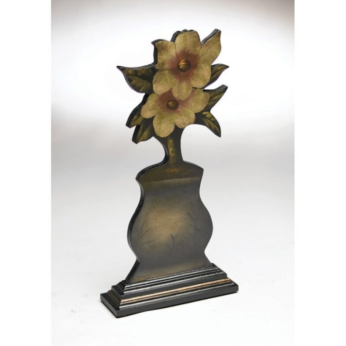 Floral Silhouette Sculpture - Chic Decora