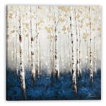 Forest – Wrapped Canvas Painting Print - Chic Decora