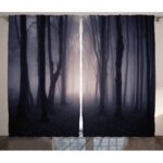 Polyester Semi Sheer Sliding Panel Pair (Set of 2) - Chic Decora