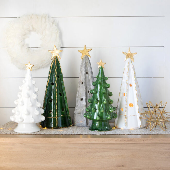 Foresta Medium Tree with Gold Star - Chic Decora