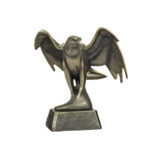 Forging Strength Art Deco Eagle Figurine - Chic Decora