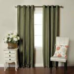 Donnell Polyester Semi Sheer Curtain Pair (Set of 2) - Chic Decora