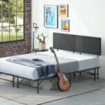 Francella Upholstered Metal Platform Bed - Chic Decora