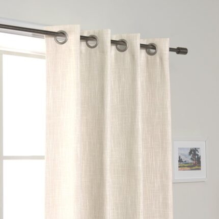 Francesca Like Grommet Blackout Curtain Panels (Set of 2) - Chic Decora