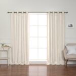 Francesca Like Grommet Blackout Curtain Panels (Set of 2) - Chic Decora