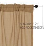 Francoise Cotton Blend Sheer Curtain Pair (Set of 2) - Chic Decora