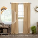 Francoise Cotton Blend Sheer Curtain Pair (Set of 2) - Chic Decora