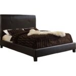 Frankel Vegan Leather Platform Bed - Chic Decora