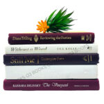 Frieslander Burgundy White Decorative Books - Chic Decora