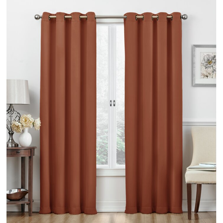 Careen Polyester Sheer Curtain Pair (Set of 2) - Chic Decora