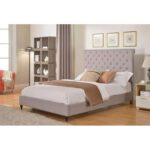 Galina Upholstered Wingback Bed - Chic Decora