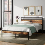 Gedeus Platform Bed - Chic Decora