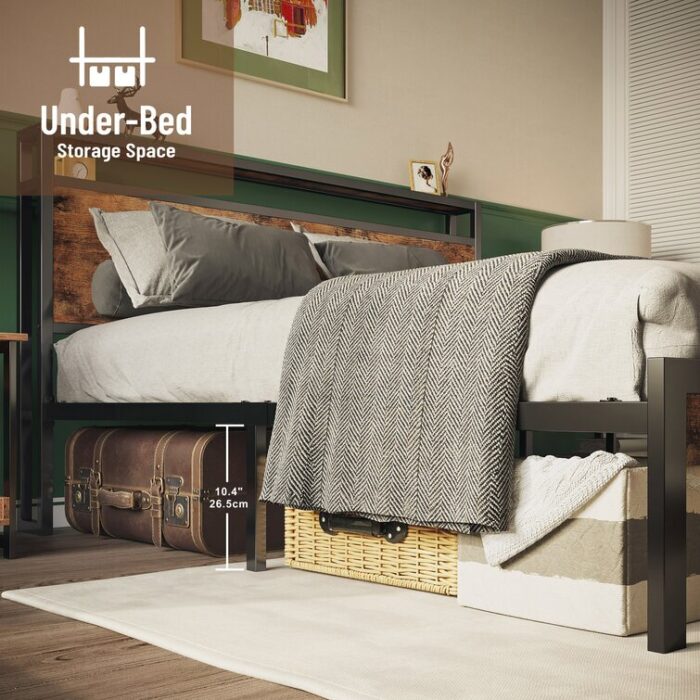 Gedeus Platform Bed - Chic Decora