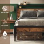 Gedeus Platform Bed - Chic Decora