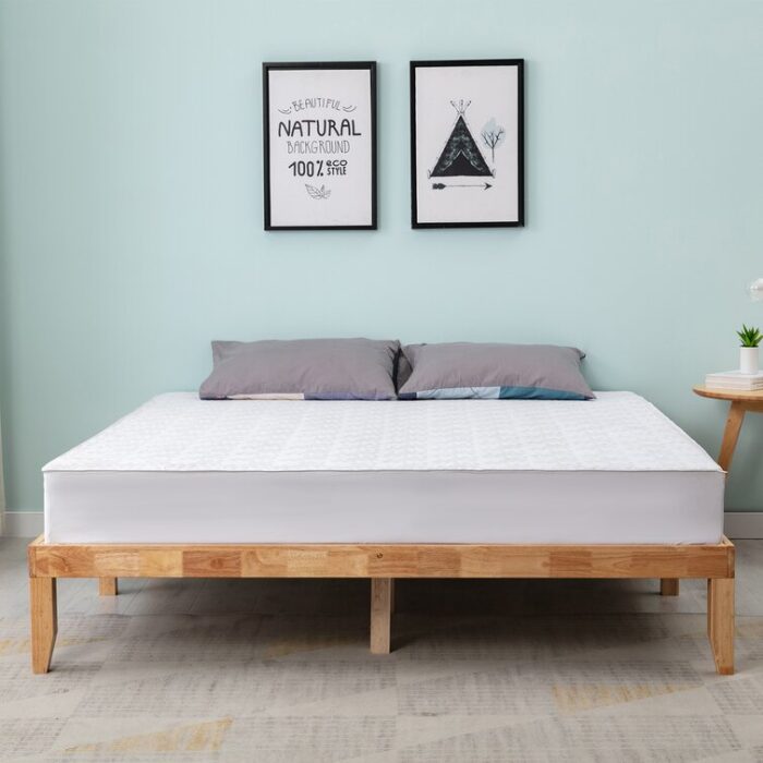 Geneseo Solid Wood Platform Bed - Chic Decora