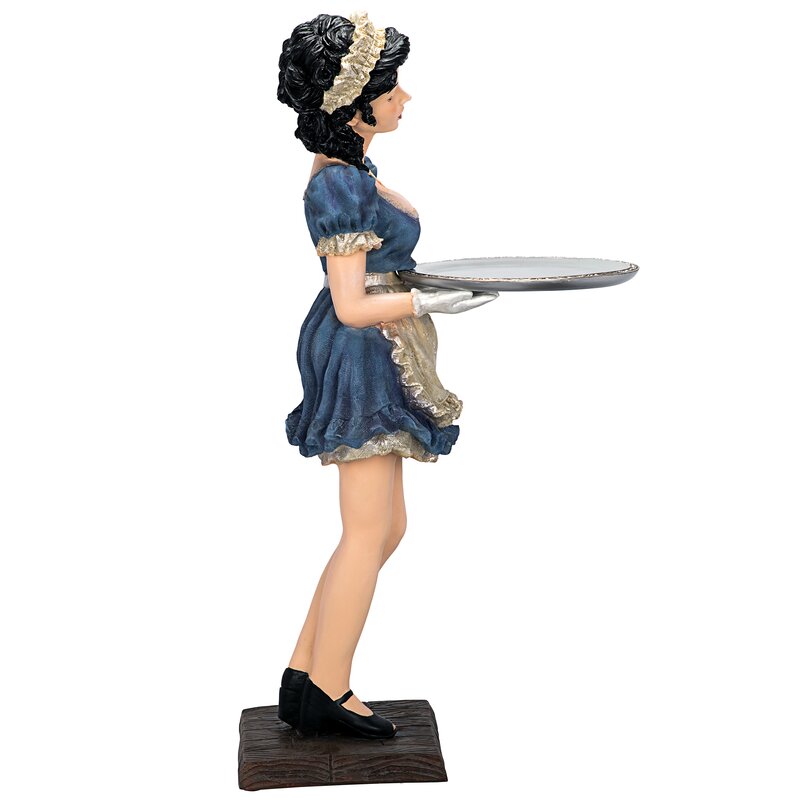 Genevieve the Buxom French Maid Statue - Chic Decora