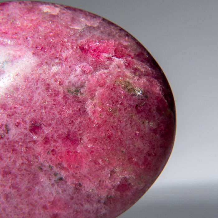 Genuine Polished Imperial Rhodonite (Medium) Palm Stone - Chic Decora