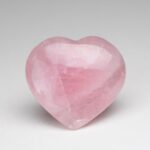 Genuine Polished Pink Moonstone Heart (1 Lb) - Chic Decora