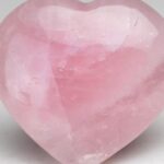 Genuine Polished Pink Moonstone Heart (1 Lb) - Chic Decora