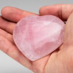 Genuine Polished Pink Moonstone Heart (1 Lb) - Chic Decora