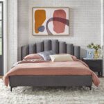 Ghadir Upholstered Platform Bed - Chic Decora