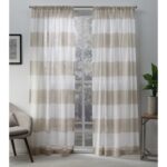 Ghevont Polyester Sheer Curtain Pair (Set of 2) - Chic Decora