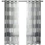 Ghevont Polyester Sheer Curtain Pair (Set of 2) - Chic Decora