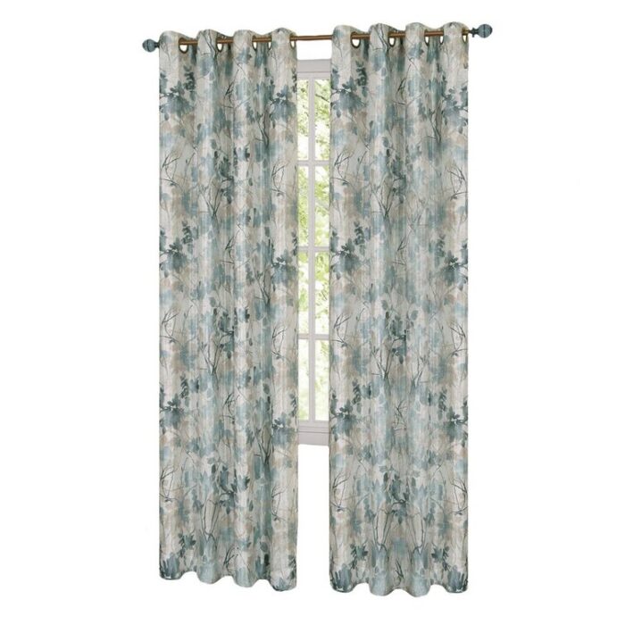 Ginger Polyester Blackout Curtain Pair (Set of 2) - Chic Decora