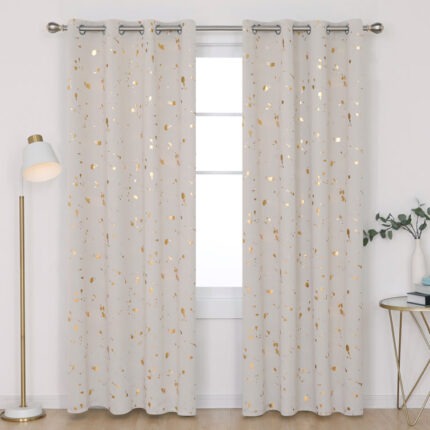 Girlie Polyester Room Darkening Curtain Pair (Set of 2) - Chic Decora