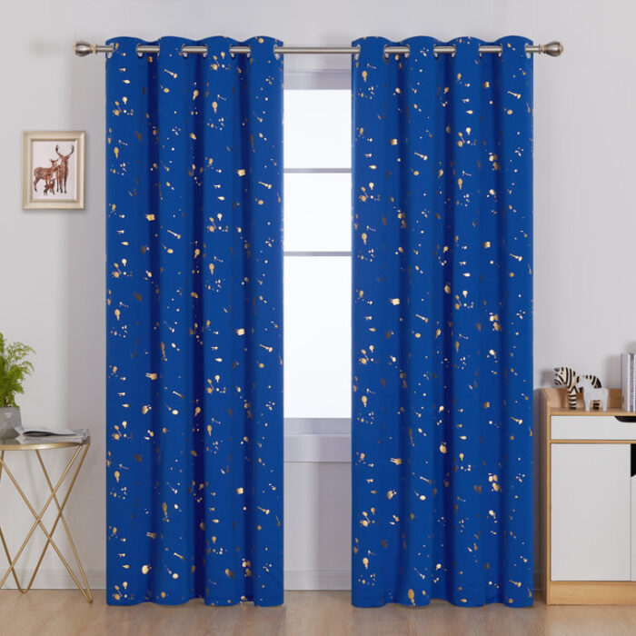 Girlie Polyester Room Darkening Curtain Pair (Set of 2) - Chic Decora