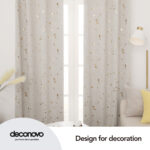 Girlie Polyester Room Darkening Curtain Pair (Set of 2) - Chic Decora