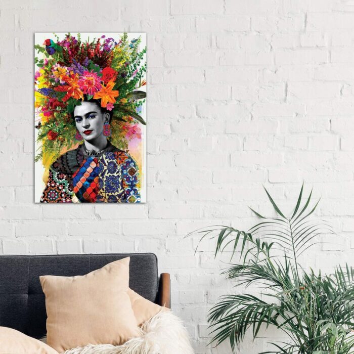 Gitana Frida’ by Ana Paula Hoppe – Graphic Art Print - Chic Decora