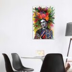 Gitana Frida’ by Ana Paula Hoppe – Graphic Art Print - Chic Decora