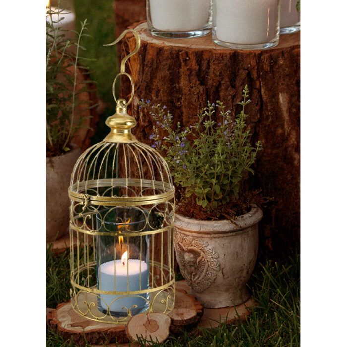 Giyana Decorative Bird House Or Cage - Chic Decora